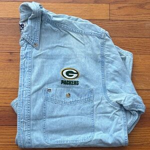 Vintage Green Bay Packers Button Down!